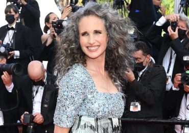 Andie MacDowell Gray Hair
