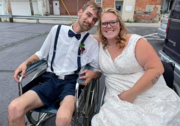 Paralyzed Mom-to-Be Beats Odds and Walks Down Aisle at Her Wedding
